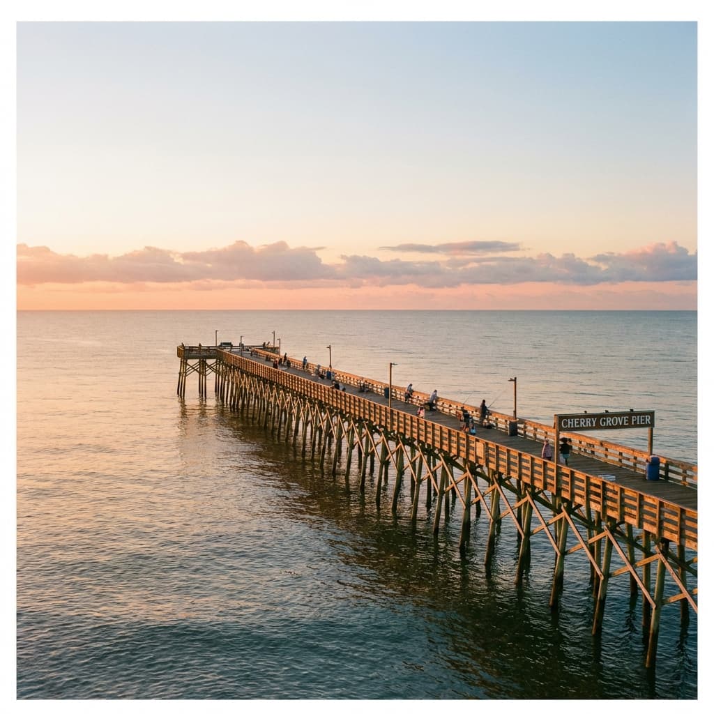 Cherry Grove Pier — North Myrtle Beach Cherry Grove Pier North Myrtle Beach